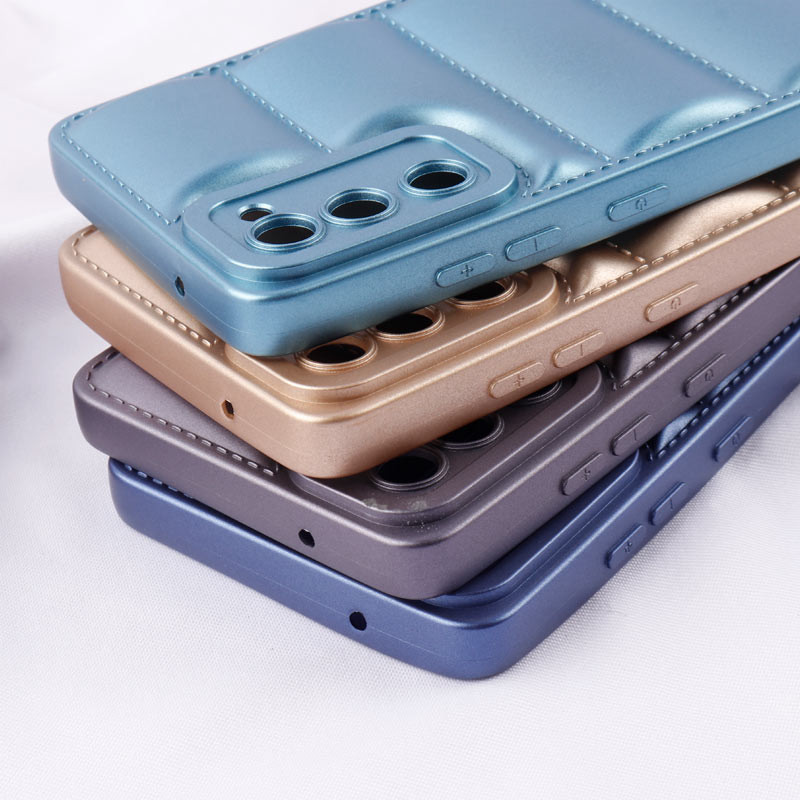 قاب پافر ژله ای براق محافظ لنزدار Samsung Galaxy S20 FE