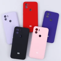قاب سیلیکونی اصلی زیربسته شیائومی Redmi A1 Plus / A2 Plus محافظ لنزدار