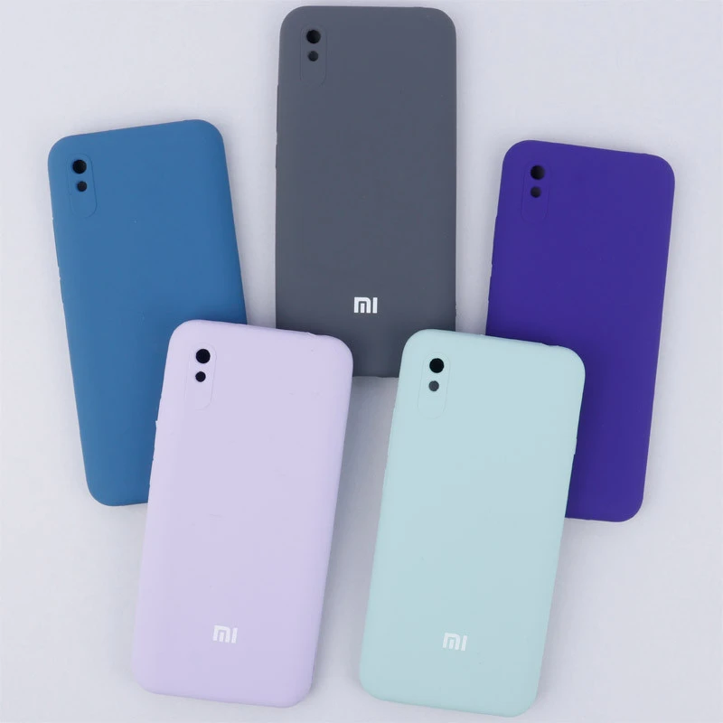 قاب سیلیکونی اصلی زیربسته شیائومی Redmi 9A محافظ لنزدار