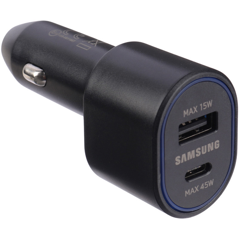 شارژر فندکی فست شارژ Samsung EP-L5300 QC PD3.0 3A 45W + کابل تایپ سی