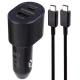 شارژر فندکی فست شارژ Samsung EP-L5300 QC PD3.0 3A 45W + کابل تایپ سی
