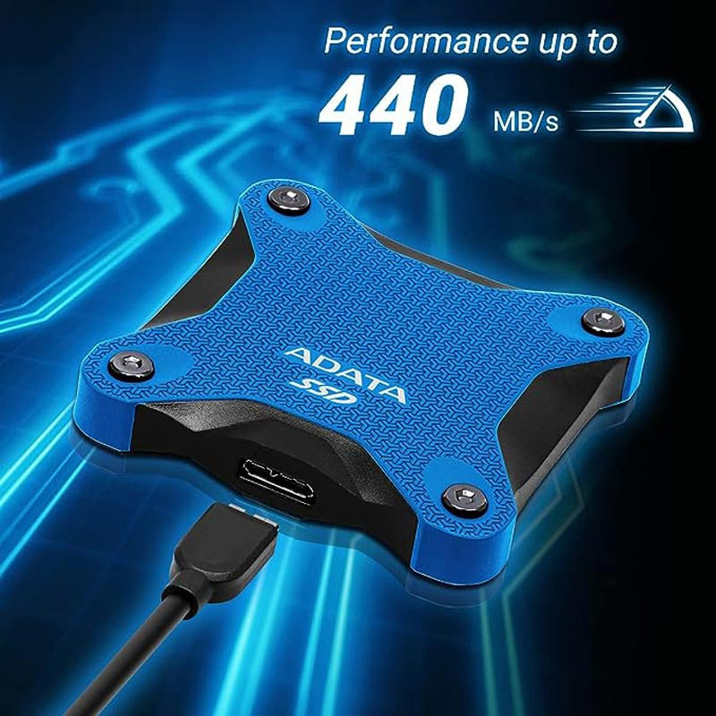 حافظه اکسترنال SSD ای دیتا ADATA SD600Q 480GB