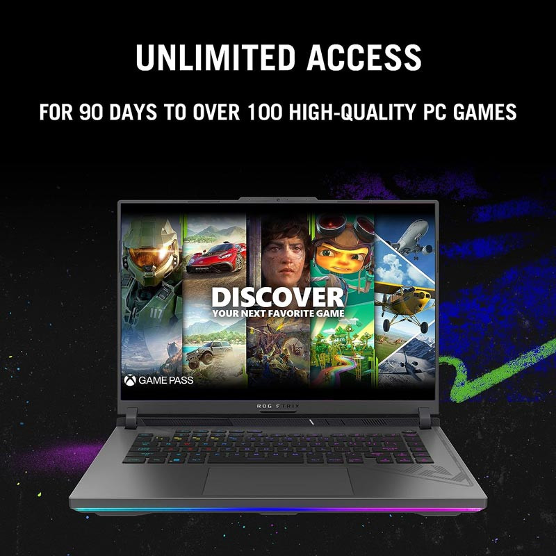 لپ تاپ +Asus ROG Strix G16 G614JZ Core i9 (13980HX) 16GB 2TB SSD NVIDIA 12GB 16" FHD