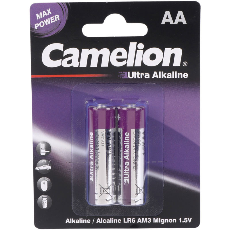 باتری دوتایی قلمی Camelion Ultra Alkaline LR6 AM3 1.5V AA