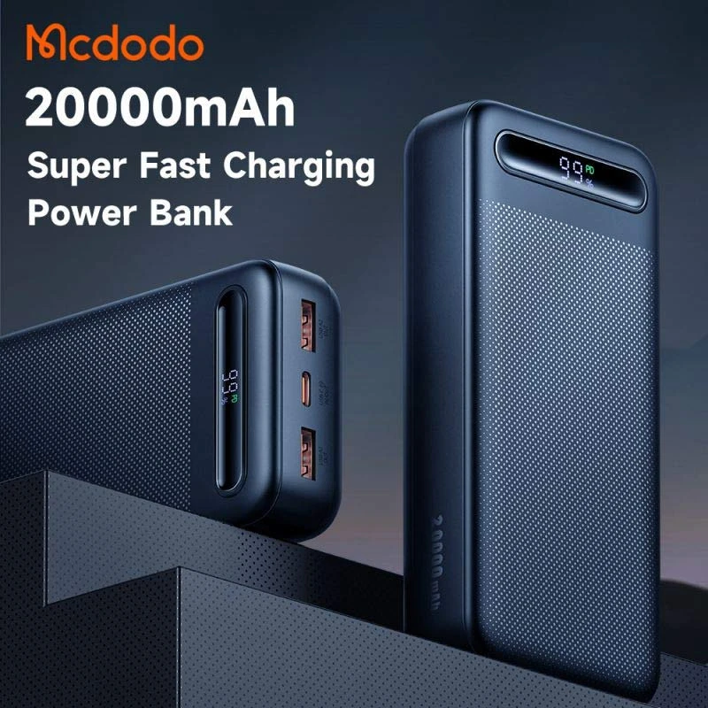 پاور بانک فست شارژ 20000 مک دودو Mcdodo MC-389 22.5W QC PD