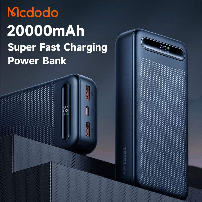 پاور بانک فست شارژ 20000 مک دودو Mcdodo MC-389 22.5W QC PD