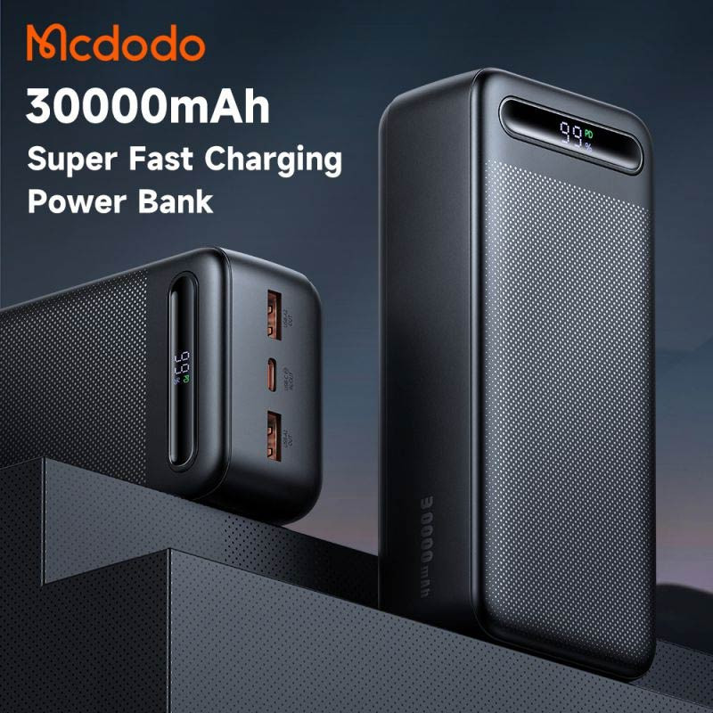 پاور بانک فست شارژ 30000 مک دودو Mcdodo MC-391 22.5W QC PD