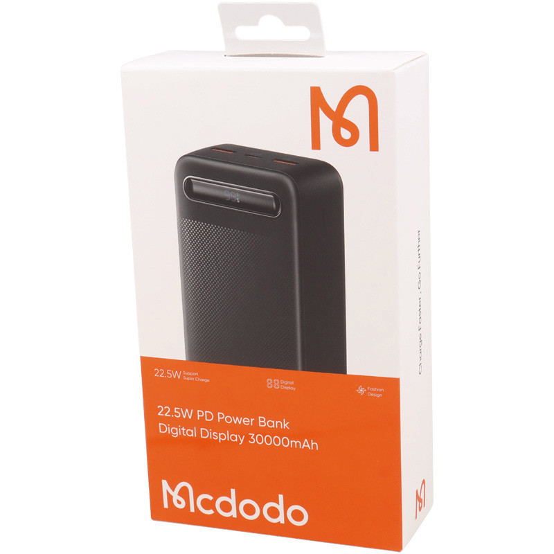 پاور بانک فست شارژ 30000 مک دودو Mcdodo MC-391 22.5W QC PD