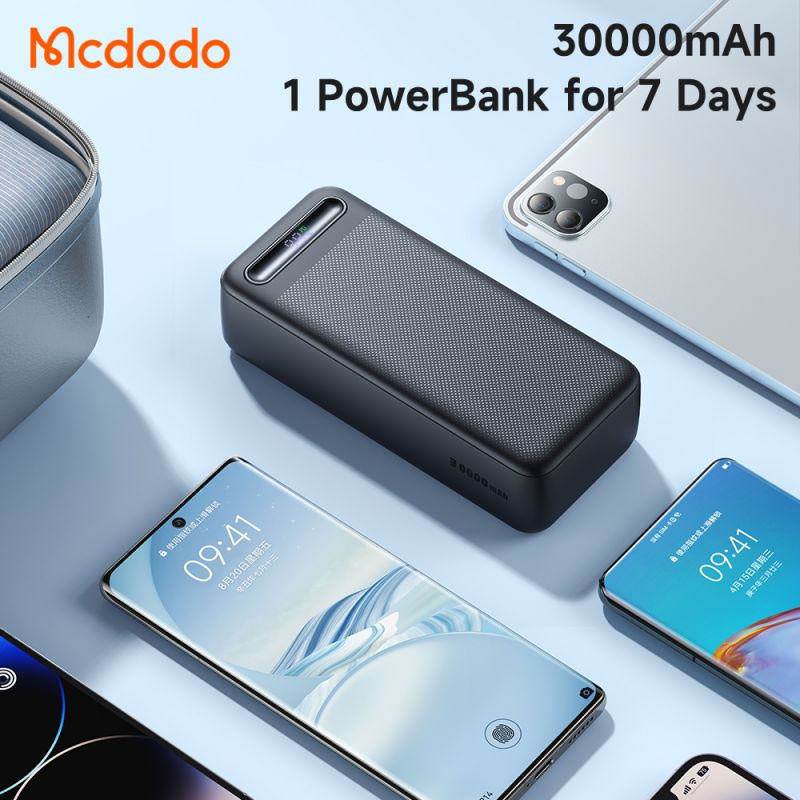 پاور بانک فست شارژ 30000 مک دودو Mcdodo MC-391 22.5W QC PD