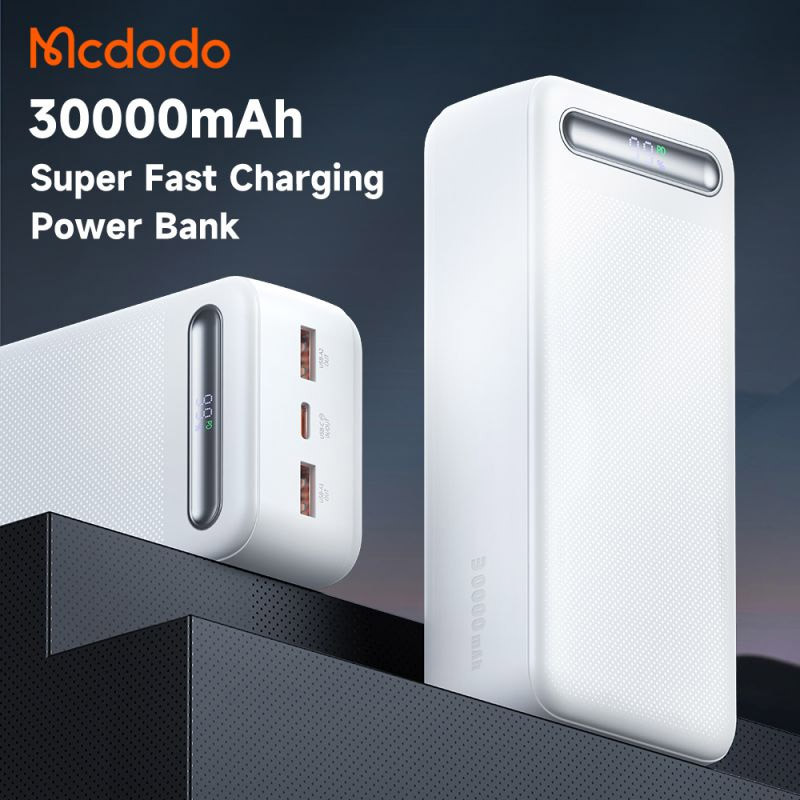 پاور بانک فست شارژ 30000 مک دودو Mcdodo MC-391 22.5W QC PD