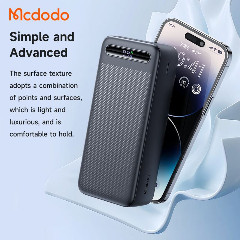 پاور بانک فست شارژ 30000 مک دودو Mcdodo MC-391 22.5W QC PD
