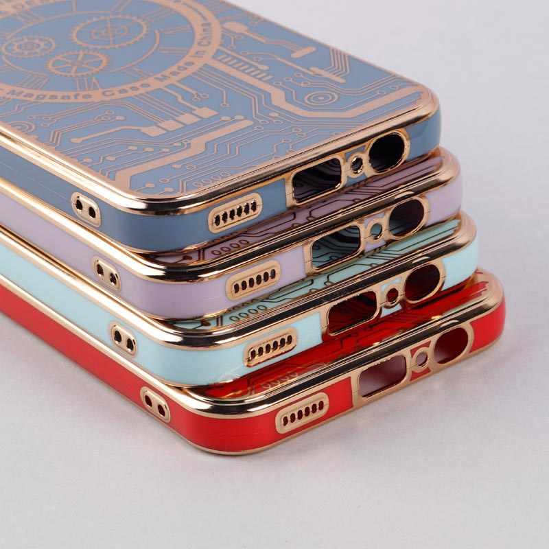قاب My Case طرح دار MagSafe محافظ لنزدار Samsung Galaxy A14 4G / A14 5G