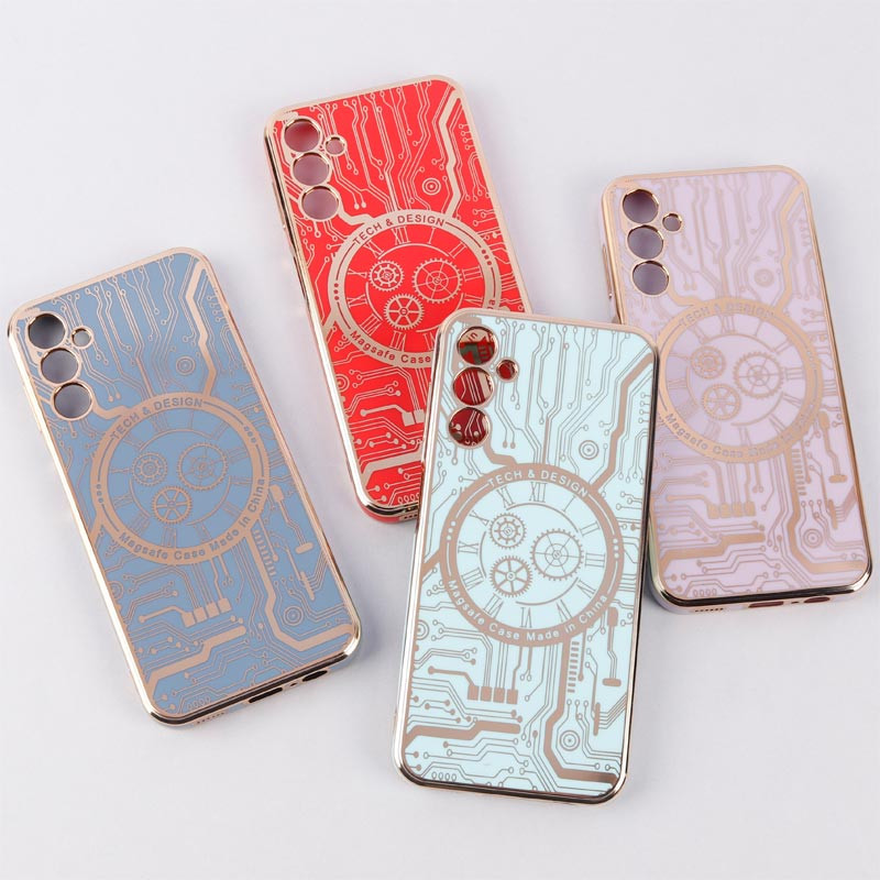 قاب My Case طرح دار MagSafe محافظ لنزدار Samsung Galaxy A14 4G / A14 5G