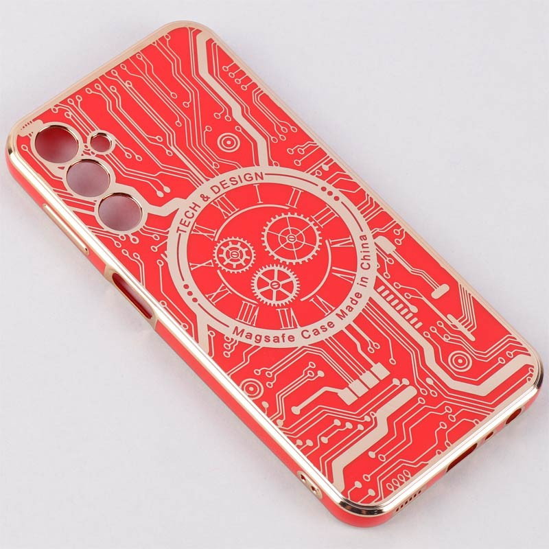 قاب My Case طرحدار MagSafe محافظ لنزدار Samsung Galaxy A24 4G