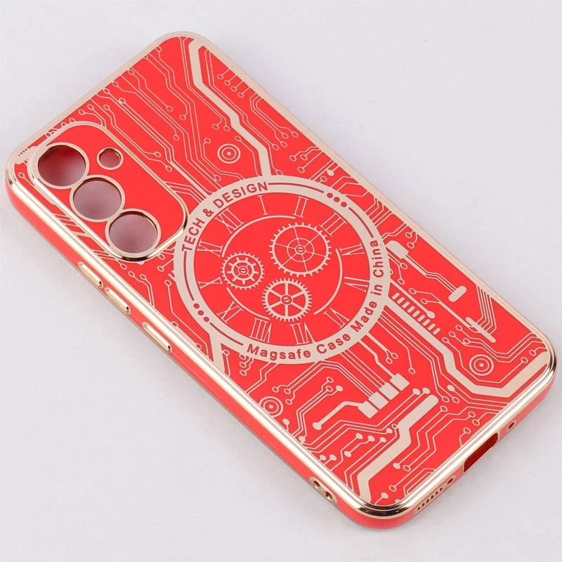 قاب My Case طرحدار MagSafe محافظ لنزدار Samsung Galaxy A54