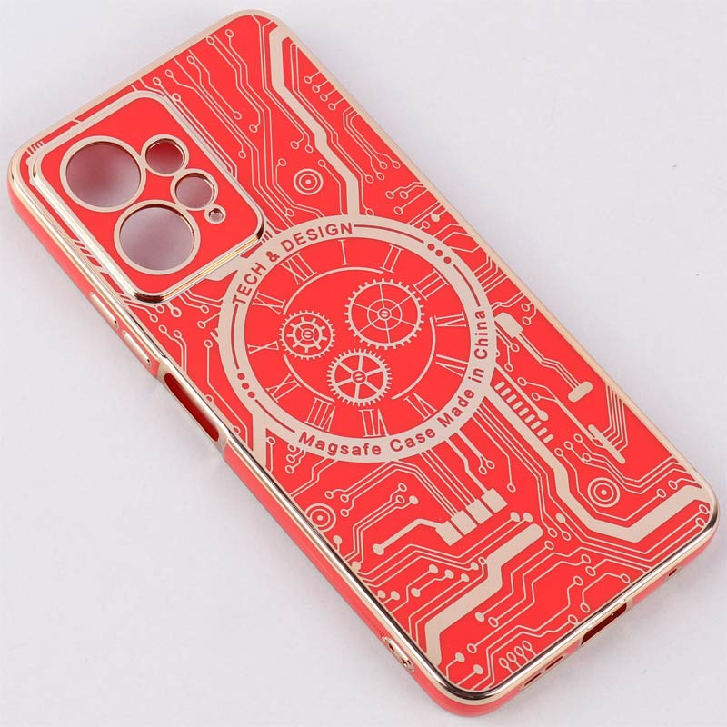 قاب My Case طرحدار MagSafe محافظ لنزدار Xiaomi Redmi Note 12 4G