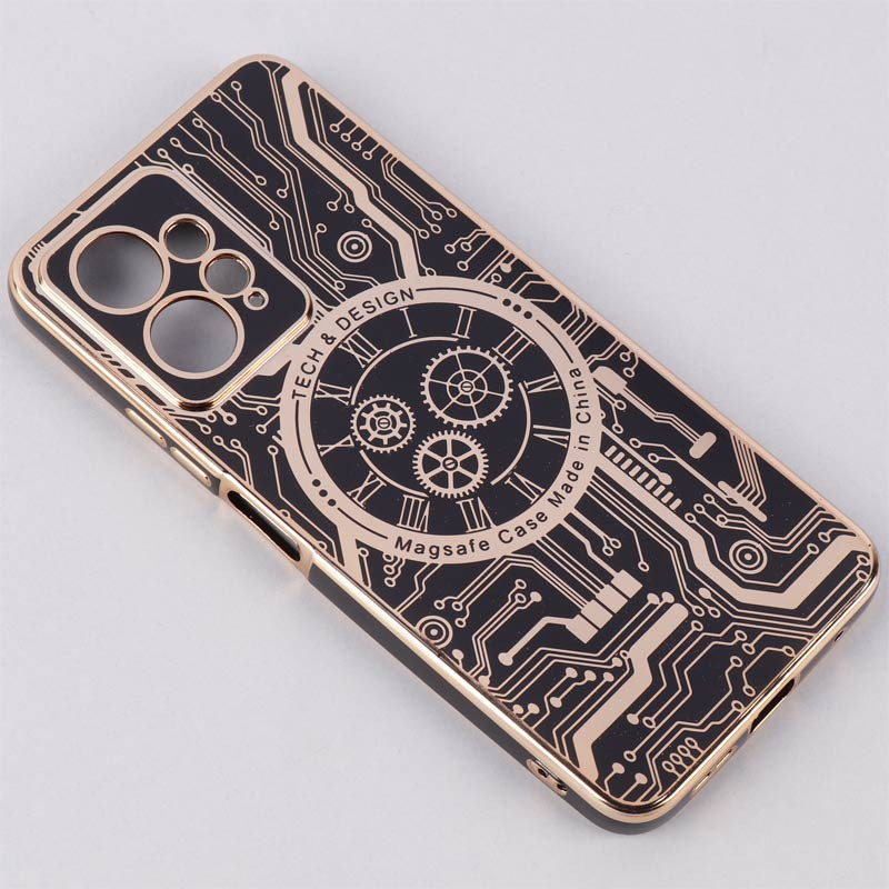 قاب My Case طرحدار MagSafe محافظ لنزدار Xiaomi Redmi Note 12 4G