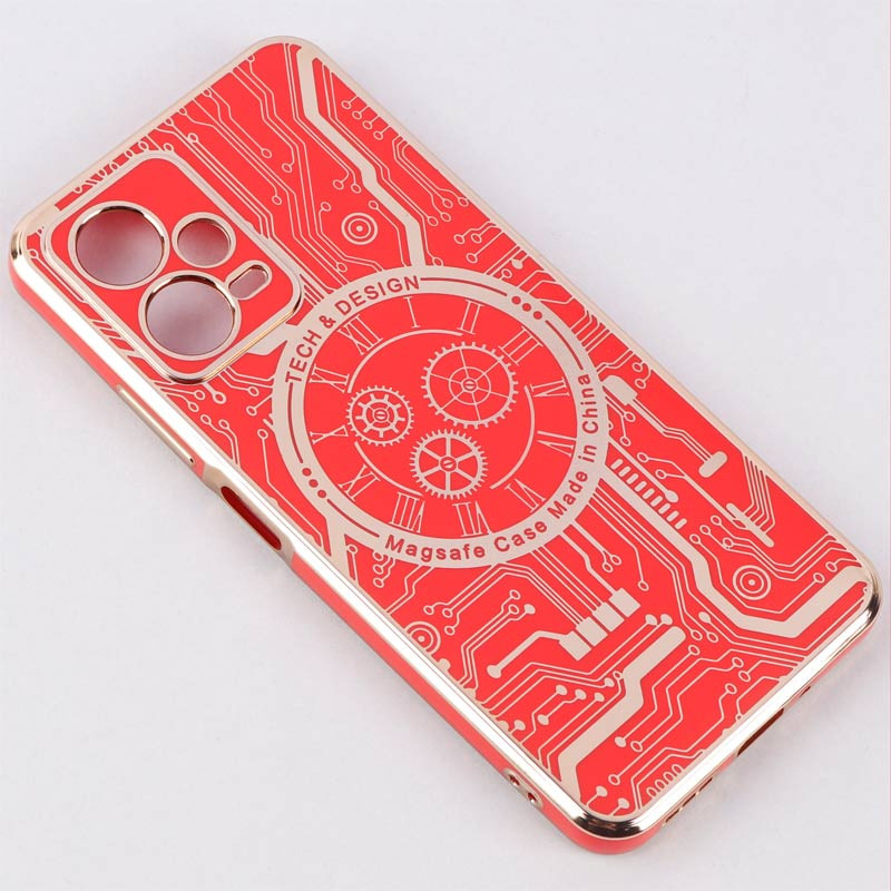 قاب My Case طرحدار MagSafe محافظ لنزدار Xiaomi Redmi Note 12 5G