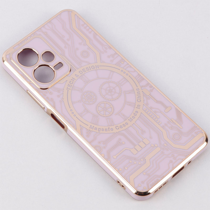 قاب My Case طرحدار MagSafe محافظ لنزدار Xiaomi Redmi Note 12 5G