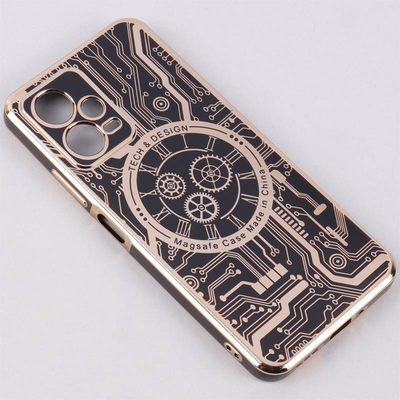 قاب My Case طرحدار MagSafe محافظ لنزدار Xiaomi Redmi Note 12 5G
