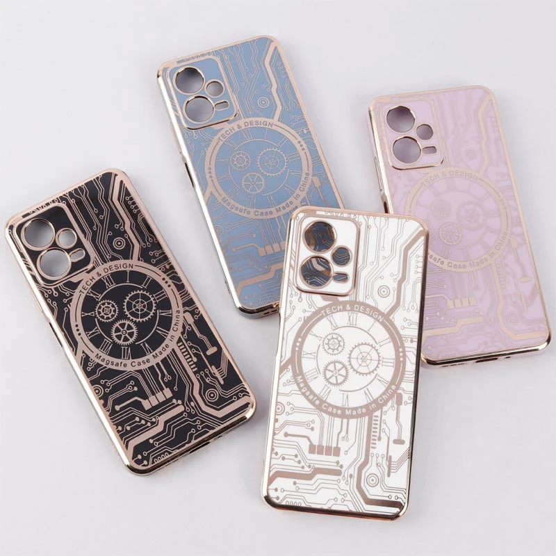 قاب My Case طرحدار MagSafe محافظ لنزدار Xiaomi Redmi Note 12 5G