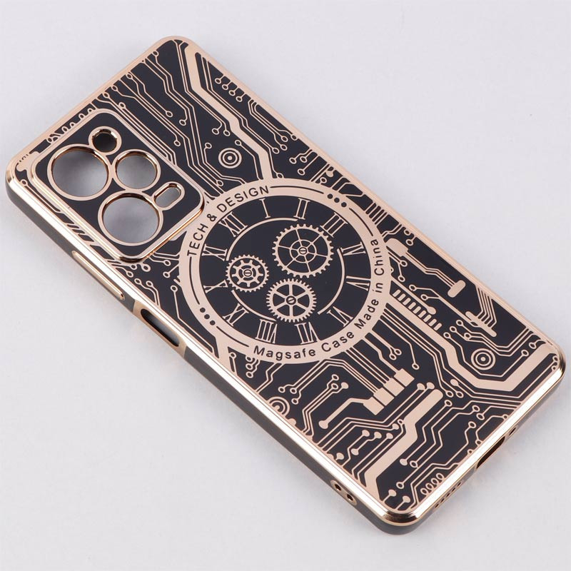 قاب My Case طرحدار MagSafe محافظ لنزدار Xiaomi Redmi Note 12 Pro