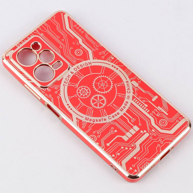 قاب My Case طرحدار MagSafe محافظ لنزدار Xiaomi Redmi Note 12 Pro