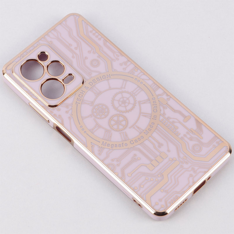 قاب My Case طرحدار MagSafe محافظ لنزدار Xiaomi Redmi Note 12 Pro