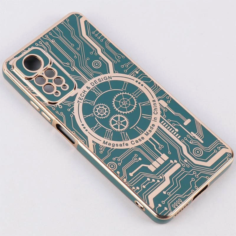 قاب My Case طرحدار MagSafe محافظ لنزدار Xiaomi Redmi Note 12 Pro 5G