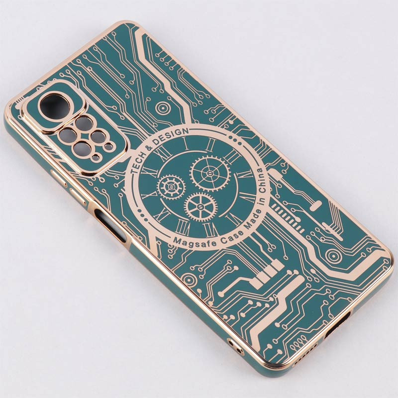 قاب My Case طرحدار MagSafe محافظ لنزدار Xiaomi Redmi Note 12 Pro 5G