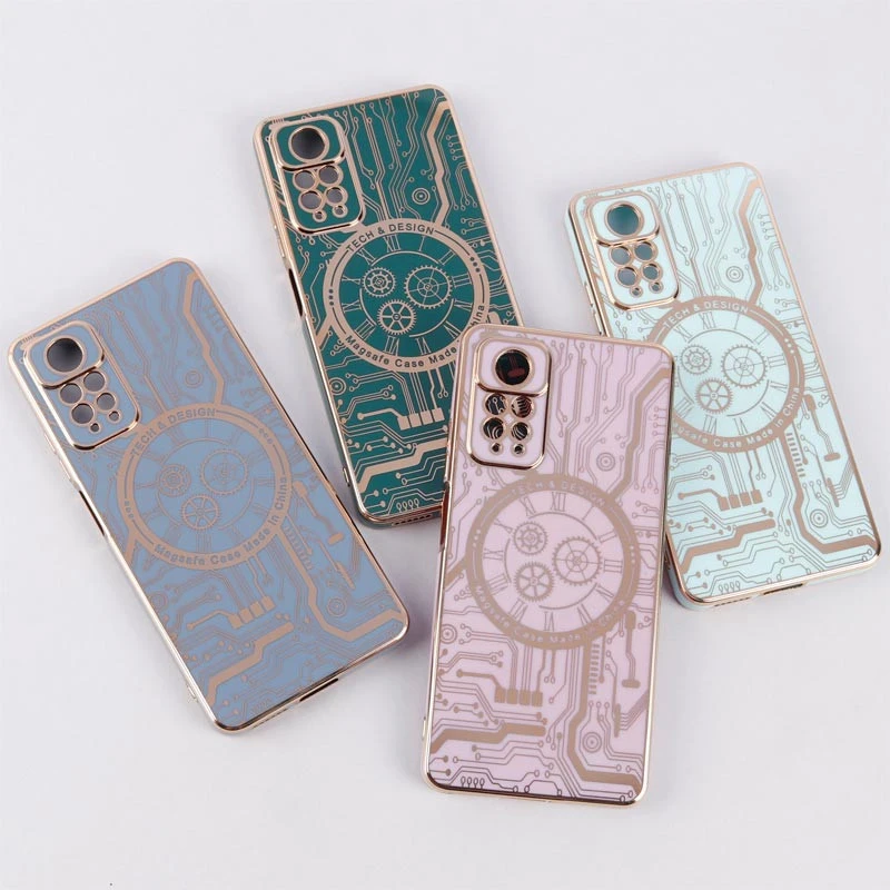 قاب My Case طرحدار MagSafe محافظ لنزدار Xiaomi Redmi Note 12 Pro 5G