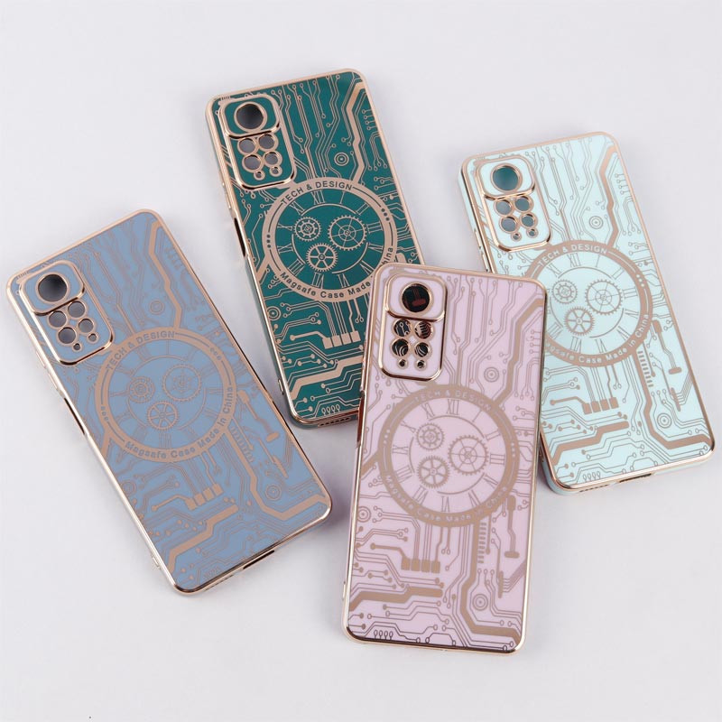 قاب My Case طرحدار MagSafe محافظ لنزدار Xiaomi Redmi Note 12 Pro 5G