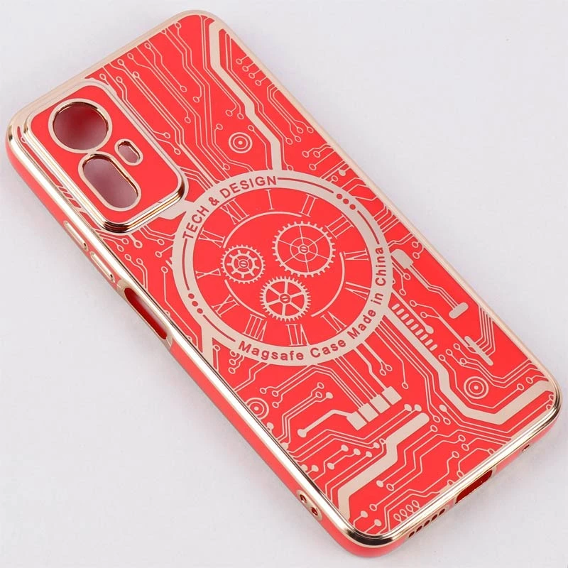 قاب My Case طرحدار MagSafe محافظ لنزدار Xiaomi Redmi Note 12S