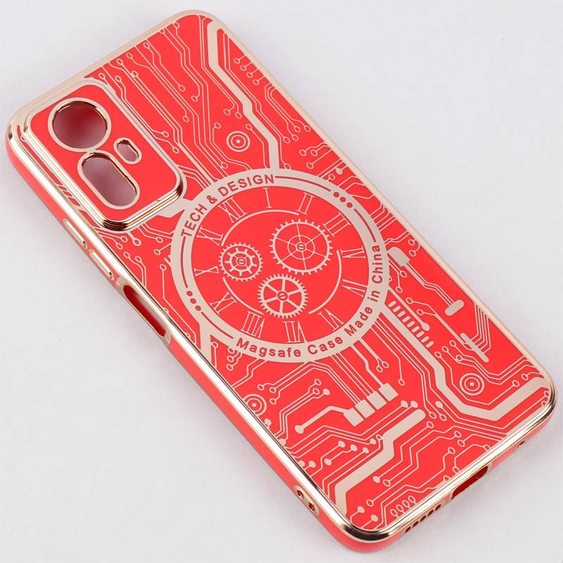 قاب My Case طرحدار MagSafe محافظ لنزدار Xiaomi Redmi Note 12S