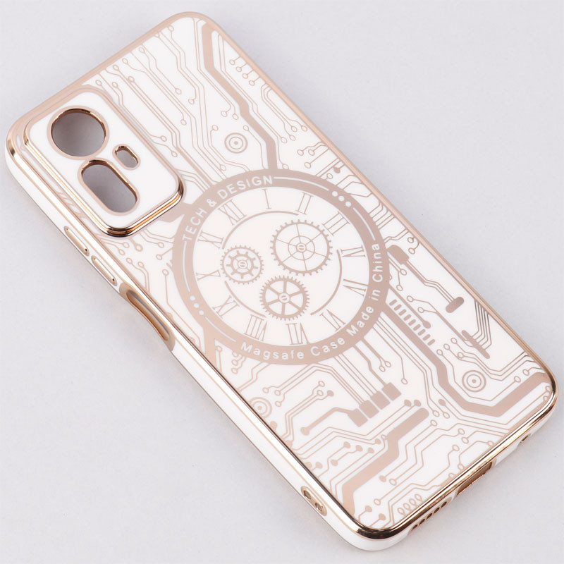 قاب My Case طرحدار MagSafe محافظ لنزدار Xiaomi Redmi Note 12S