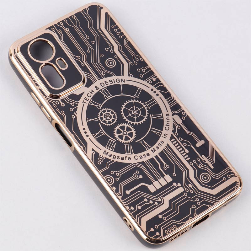 قاب My Case طرحدار MagSafe محافظ لنزدار Xiaomi Redmi Note 12S