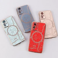 قاب My Case طرحدار MagSafe محافظ لنزدار Xiaomi Redmi Note 12S
