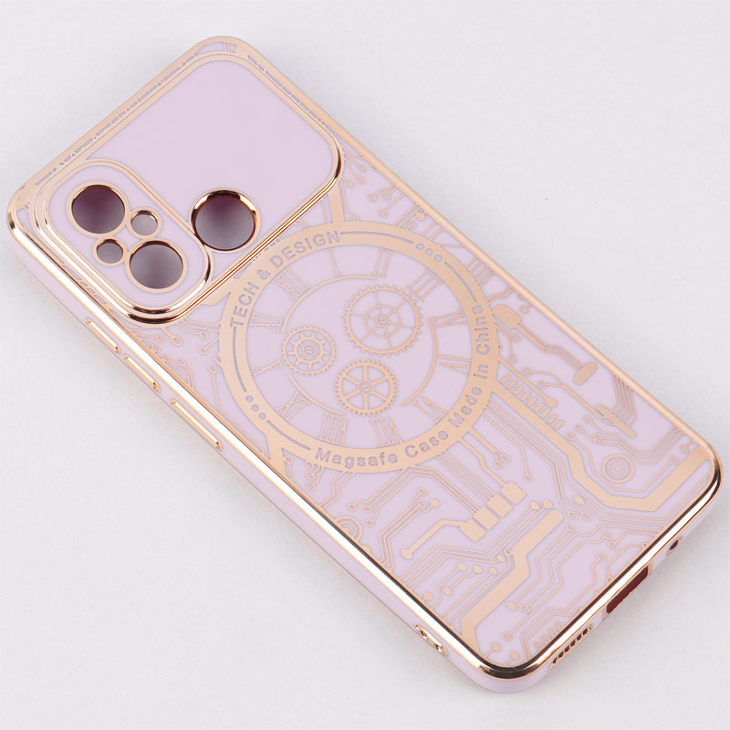 قاب My Case طرحدار MagSafe محافظ لنزدار Xiaomi Redmi 12C