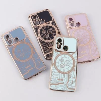 قاب My Case طرحدار MagSafe محافظ لنزدار Xiaomi Redmi 12C
