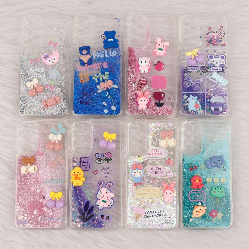 قاب آکواریومی Casetify عروسکی برجسته Samsung Galaxy A34 5G
