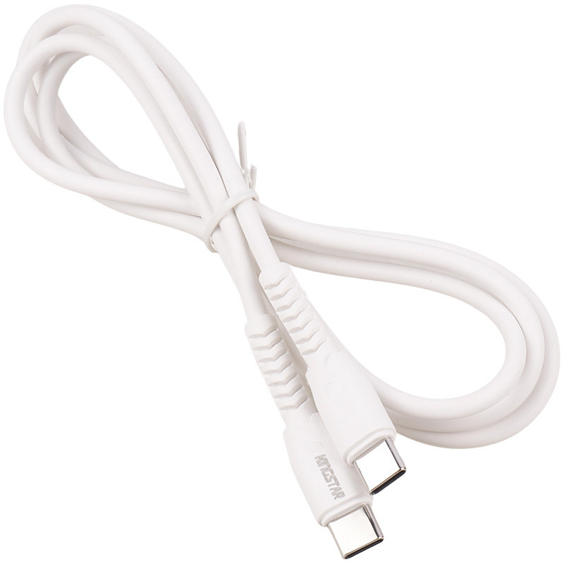 کابل تبدیل فست شارژ KingStar K241C Type-C to Type-C 3A 1.1m
