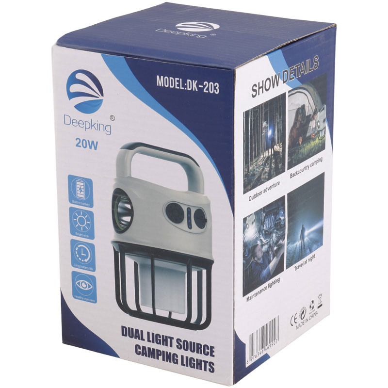 چراغ قوه فانوسی شارژی Deepking DK-203