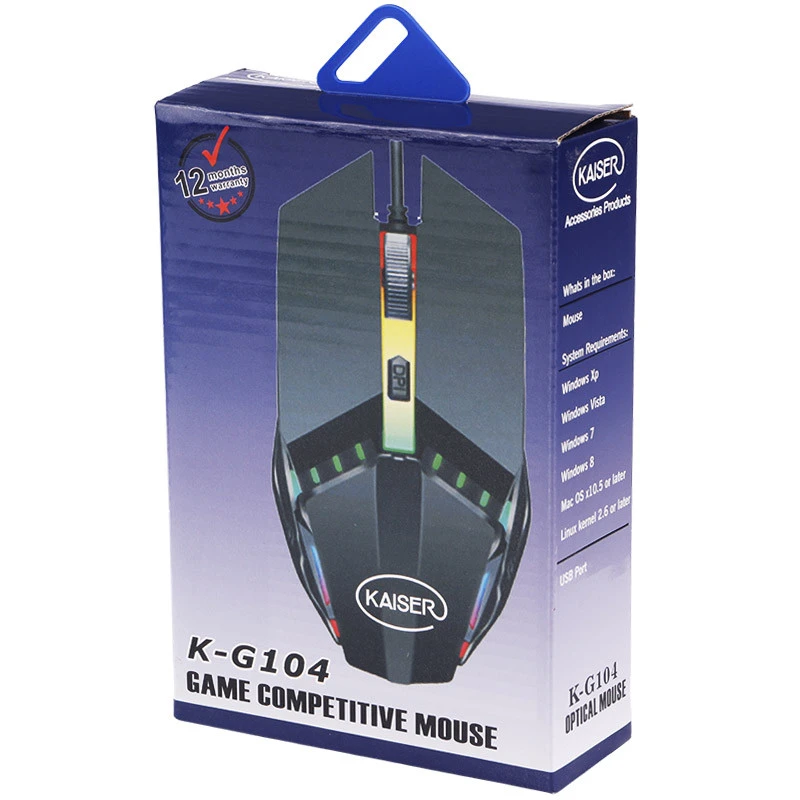 موس گیمینگ Kaiser K-G104