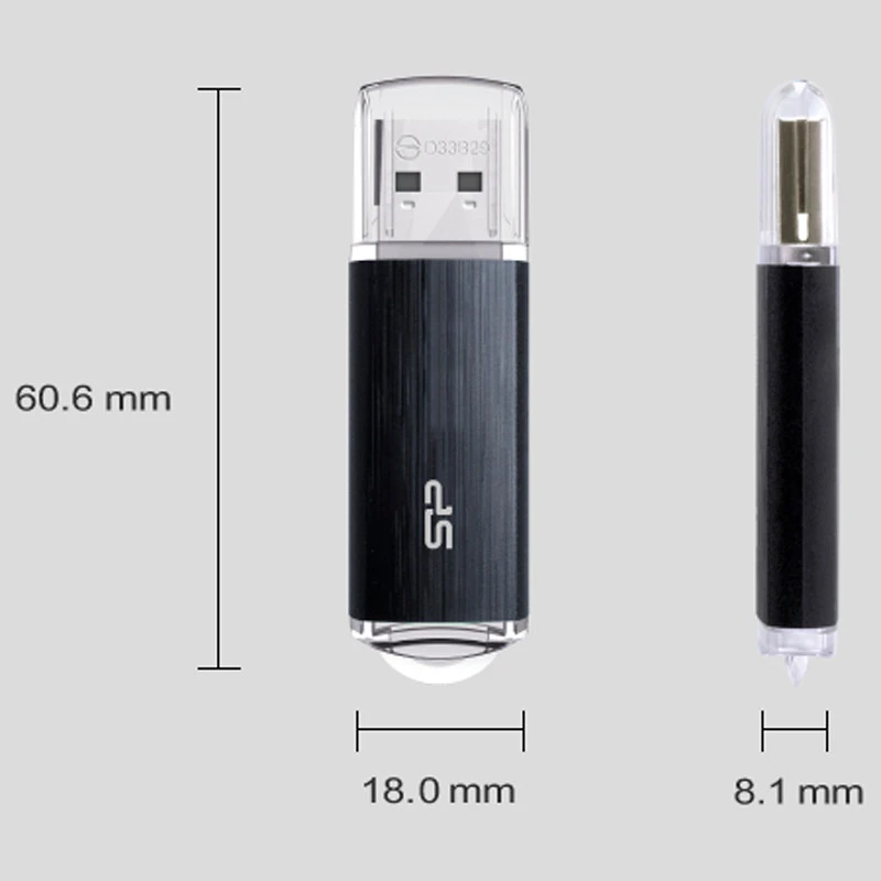 فلش 64 گیگ سیلیکون پاور Silicon Power Blaze B02 USB3.2