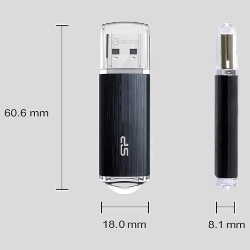 فلش 64 گیگ سیلیکون پاور Silicon Power Blaze B02 USB3.2