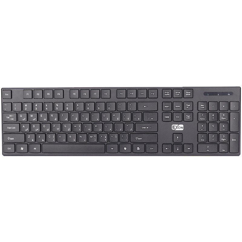 کیبورد و موس بی سیم اکسون GK600
