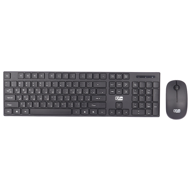 کیبورد و موس بی سیم اکسون GK600