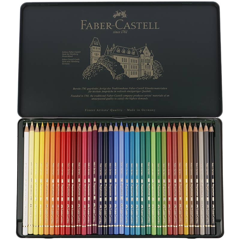 مداد رنگی ۳۶ رنگ فابر کاستل Faber-Castell Polychromos 110036