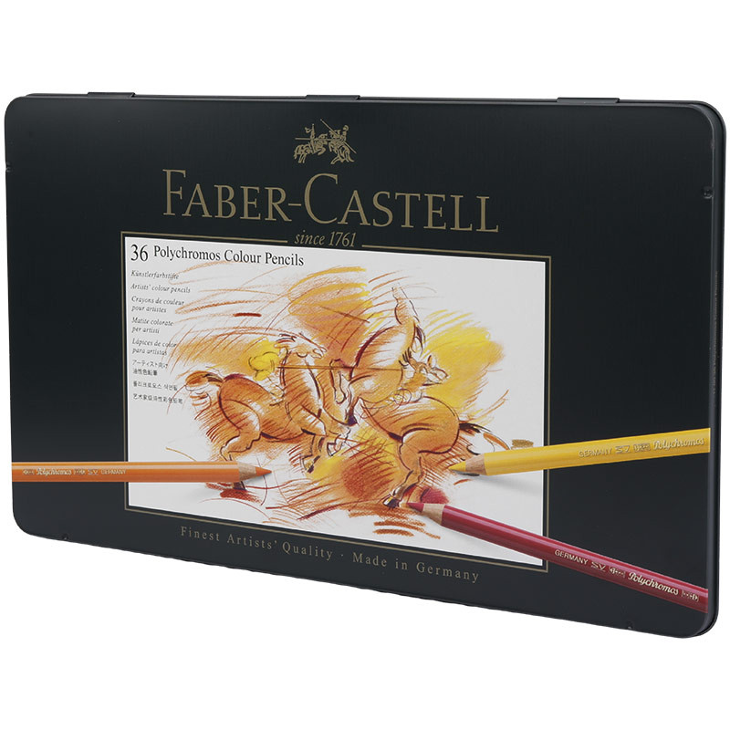 مداد رنگی ۳۶ رنگ فابر کاستل Faber-Castell Polychromos 110036
