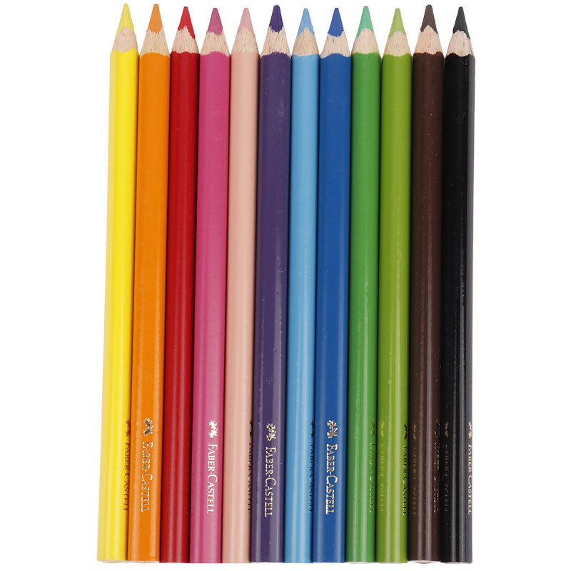 مداد رنگی 12 رنگ فابر کاستل Faber-Castell Jumbo 116501